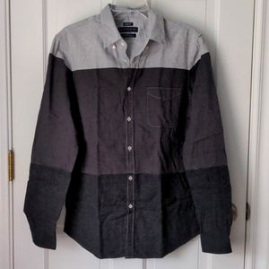 Tri-tone Button Up